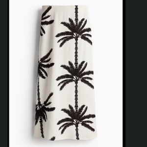 H&M Palm Skirt